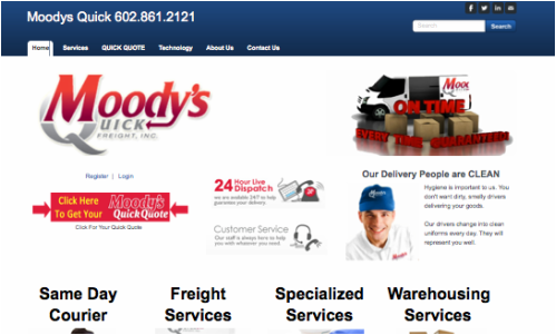 Moody's Quick Website
