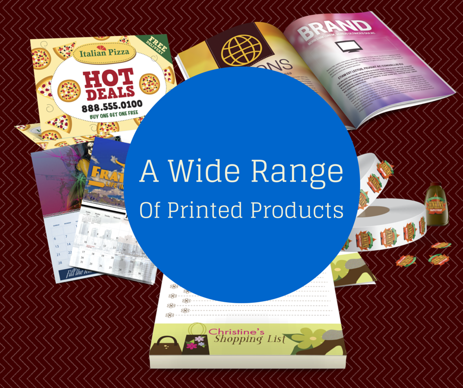 A wide range of printed products at Greenway Print Solutions
