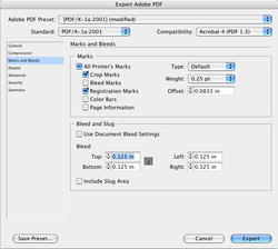 InDesign Settings
