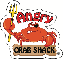 Angry Crab Shack Stickers